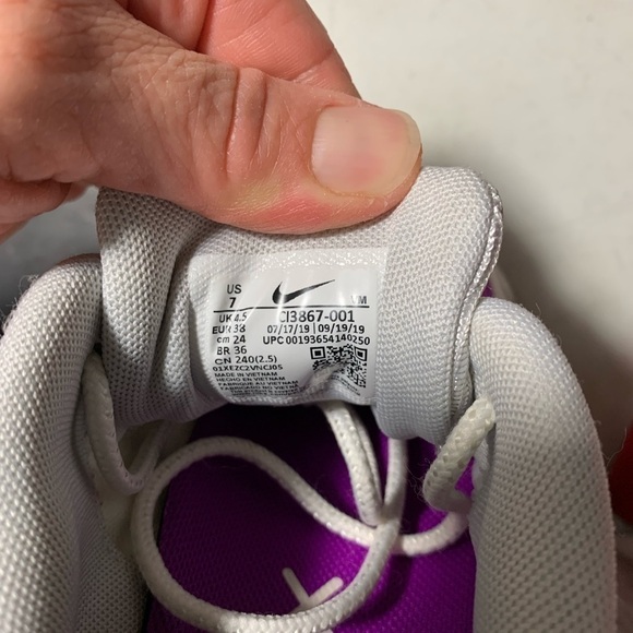 Nike Air Max 200 Women Running Atlhetic Shoes CI3867 001 Photon Purple Size 7 - Picture 6 of 7